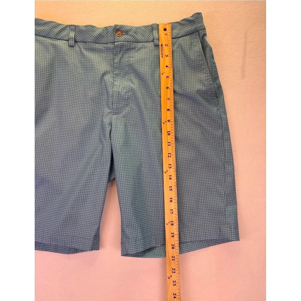 Walter Hagen 11 Majors Men's Patterned Golf Shorts 36 Performance Activewear